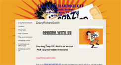 Desktop Screenshot of crazyrichardsoldit.com