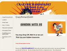 Tablet Screenshot of crazyrichardsoldit.com